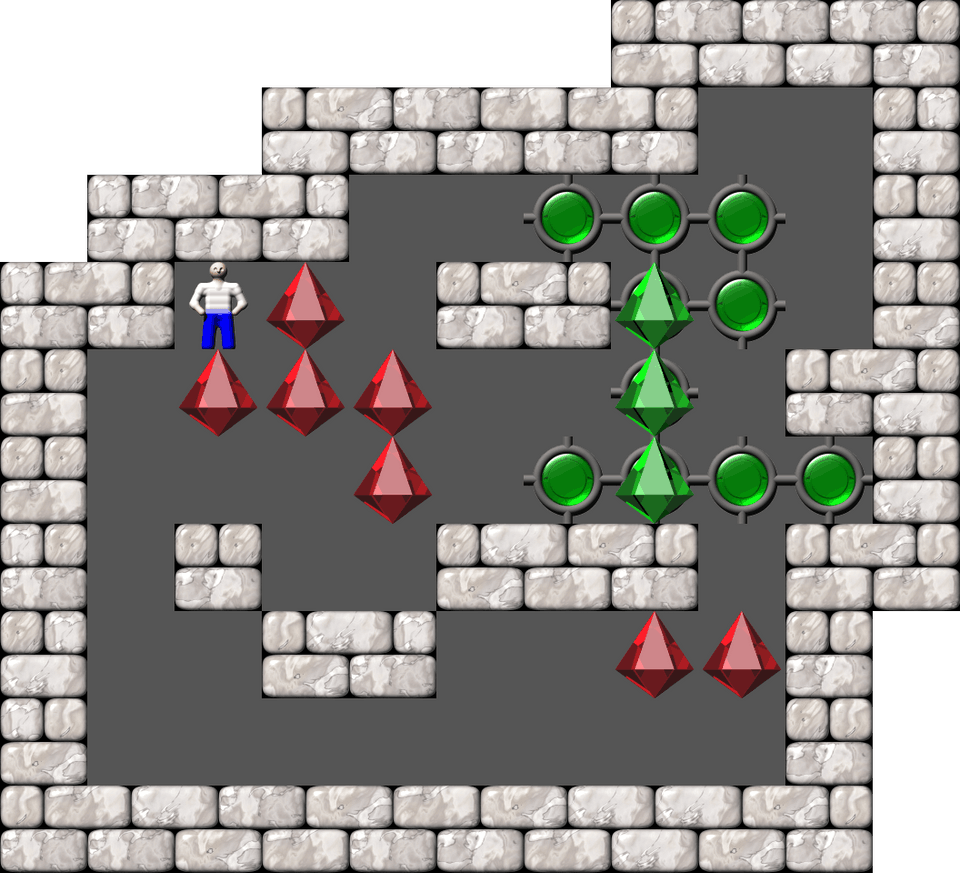 Sokoban Revenge 34 level 52